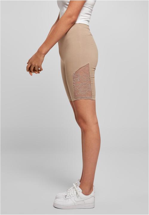 Produktbild Urban Classics Ladies High Waist Lace Inset Cycle Shorts - 16956 (L)