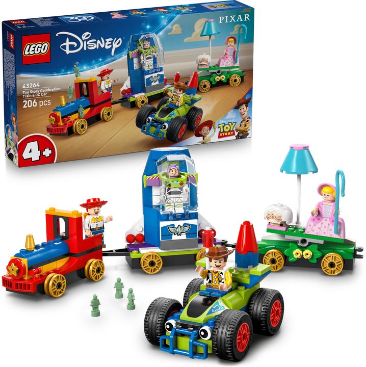 Immagine prodotto LEGO Partyzug und das Auto RC aus Toy Story (43264, LEGO Disney)