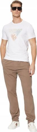 Produktbild Guess Herren T-Shirt Dreieck Weiss (XXL)