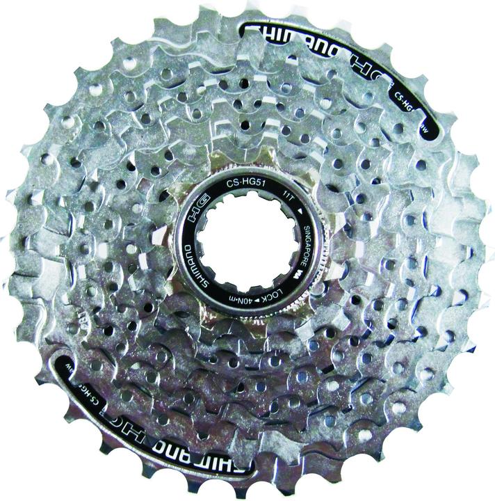 Actual product image Shimano Alivio CS-HG51 (8-speed, 11-32)