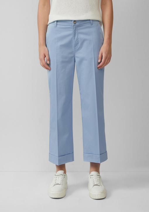 Produktbild S.Oliver Hose High-Rise-Culotte aus Baumwollstretch mit Bügelfalten (36)