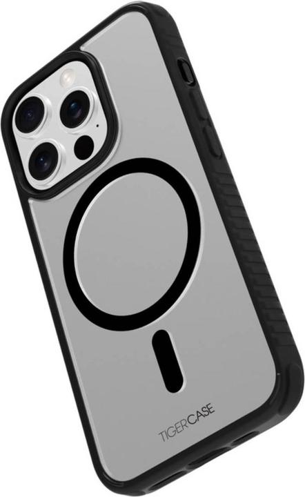 Actual product image Tiger Case Lite Coque Magsafe 2m Noir Translucide Iphone 15 Pro (Apple iPhone 15 Pro)