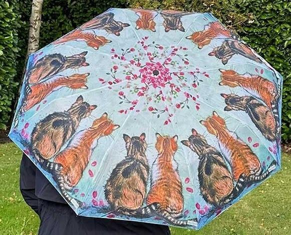 Image du produit Vadobag Parapluie avec chats et fleurs