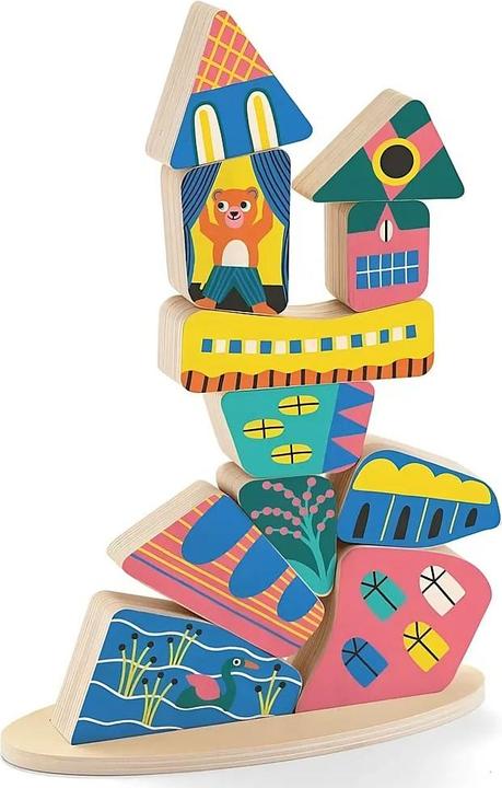 Actual product image Djeco Ze Stakaboom