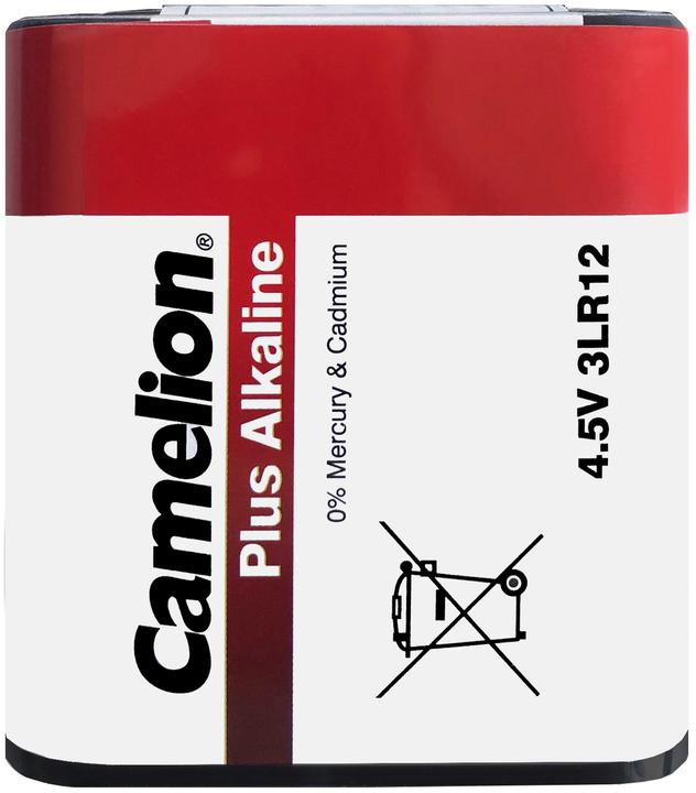 Actual product image Camelion Battery Plus Alkaline 4.5V 3LR12 (1 pc.) (1 pcs., 3R12, 3000 mAh)