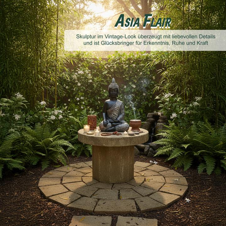 Produktbild Relaxdays Buddha Figur