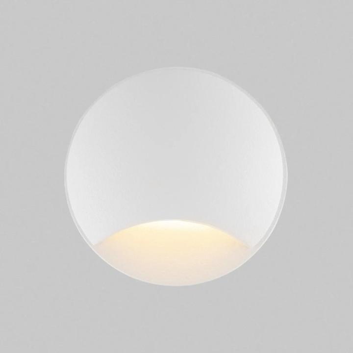 Actual product image Maytoni Biscotti LED Ground Recessed Luminaire 3W Basic Recessed Luminaire White IP65 Ø62mm (30 lm, IP65)