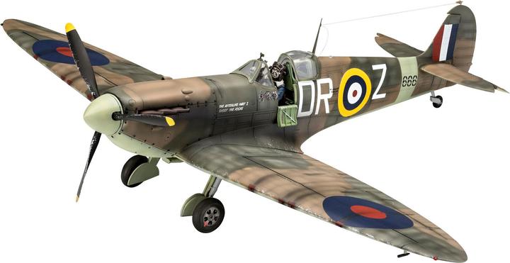 Actual product image Revell Gift Set Spitfire Mk.V Iron Maiden