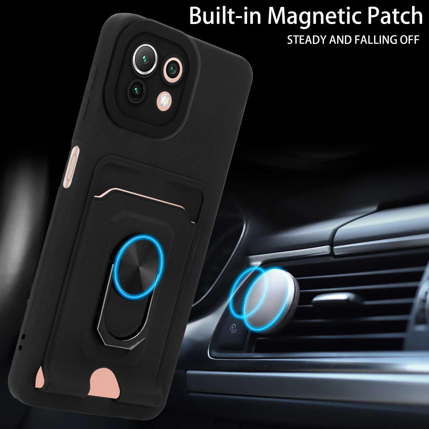 Thumbnail - Cadorabo Handykette für Xiaomi Mi 11 LITE (4G / 5G) / 11 LITE NE mit Standfunktion, Handykette, Schwarz