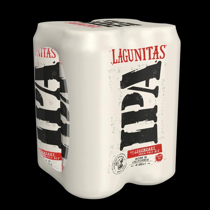 Actual product image Lagunitas 50 cl IPA 6.2% Can 4P (4 x 50 cl)