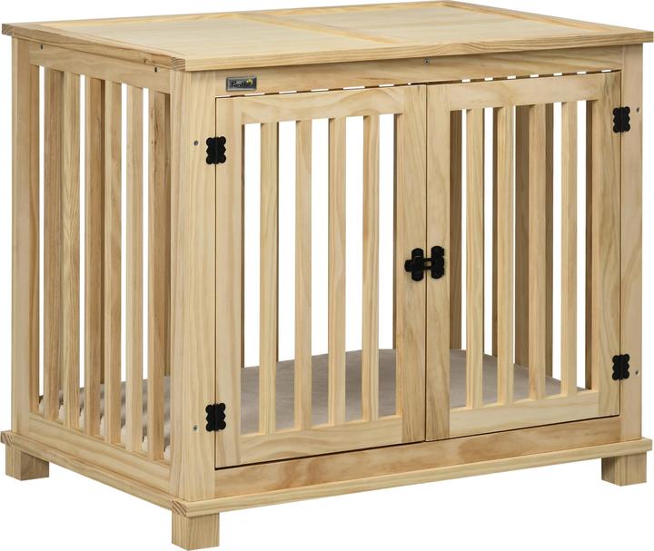 PawHut Dog cage with cushion (Dog kennel)