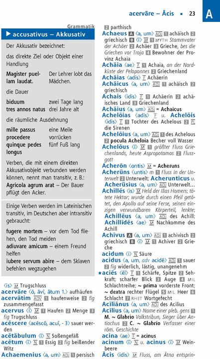 Produktbild Langenscheidt Schulwörterbuch Latein (Latein, Deutsch, 2025)