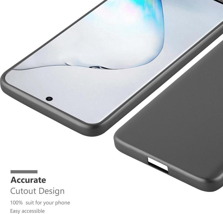 Image du produit Cadorabo Couverture métallique mate TPU (Samsung Galaxy Note 10 Plus)