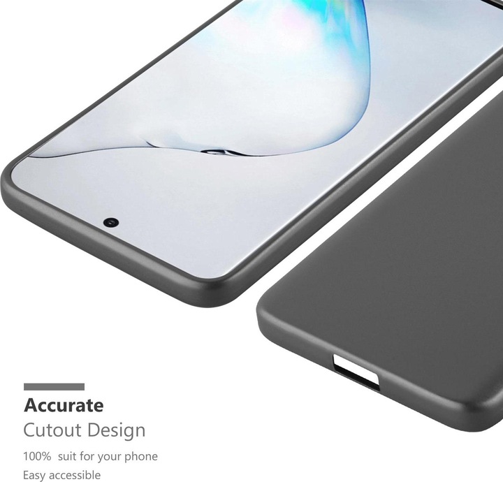 Produktbild Cadorabo TPU Matt Metallic Cover (Samsung Galaxy Note 10 Plus)