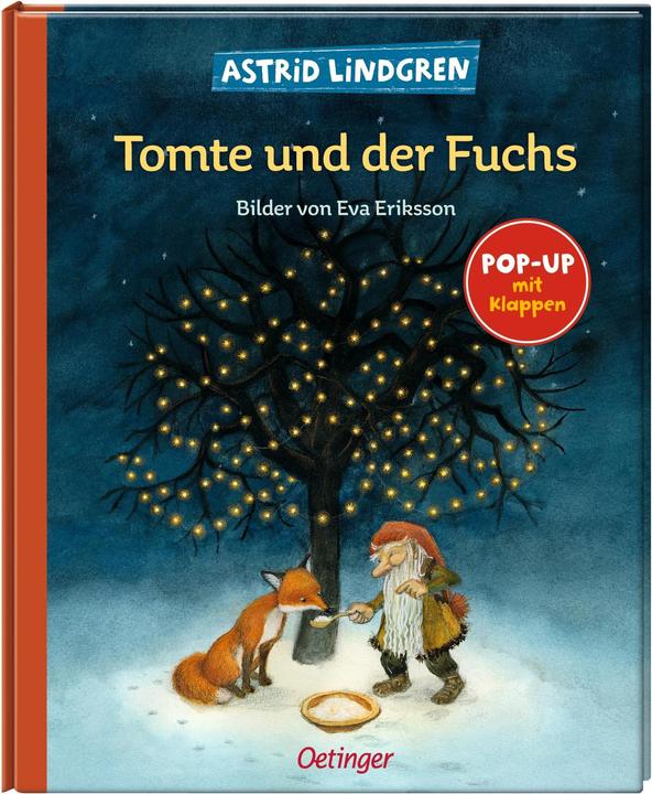 Actual product image Tomte und der Fuchs (German, Astrid Lindgren, 2022)