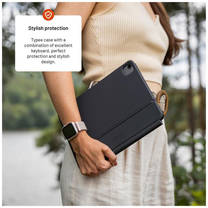 Actual product image Fixed Typee for Apple iPad Pro 11" M4 2024, EN, black (Eng. Int.)