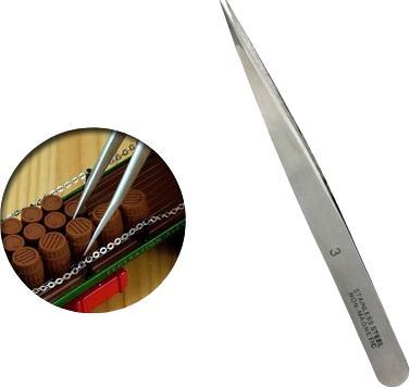 Produktbild Vallejo Straight fine twezers (120 mm) (T12003)