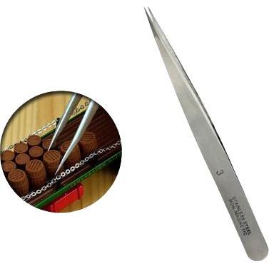 Thumbnail - Vallejo, Pinzette, Straight fine twezers (120 mm) (T12003)