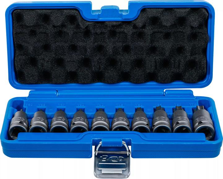 Actual product image BGS Power bit insert set (Hexagon socket TX)