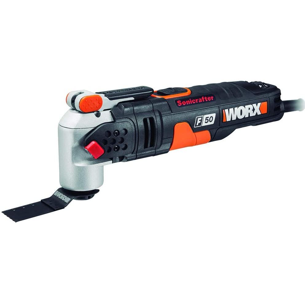 Worx, Elettroutensile multifunzionale, Utensile multifunzione WX681 SoniCrafter 450 W incl. 39 accessori