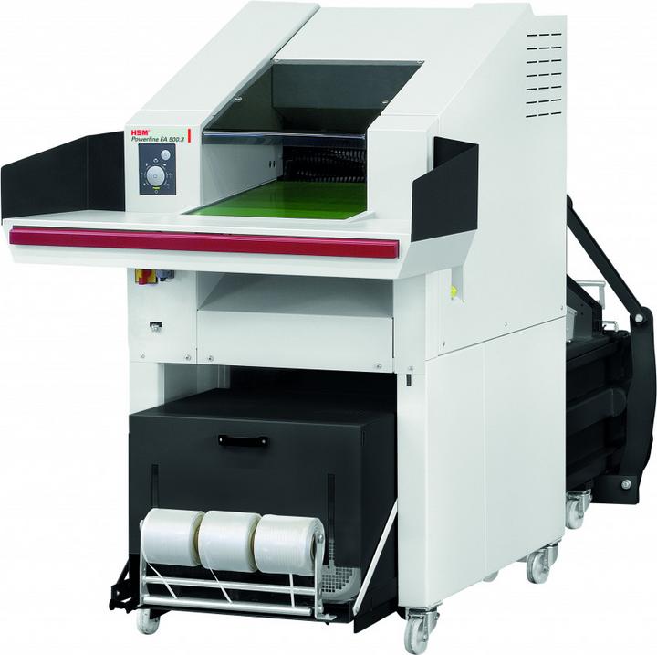 Actual product image HSM Shredder-press combination (Particle cut)