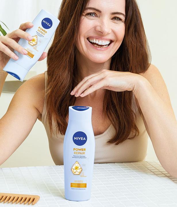 Actual product image NIVEA Power Repair (250 ml, Liquid shampoo)