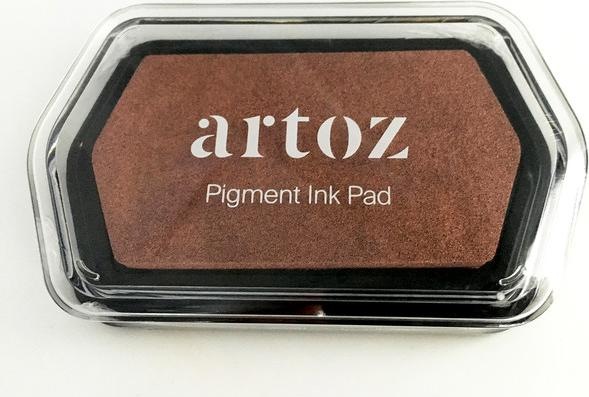Actual product image Artoz Stamp pad copper