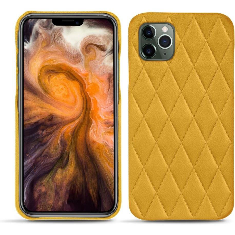 Noreve Lederschutzhülle (Apple iPhone 11 Pro Max), Smartphone Hülle, Orange