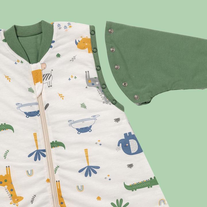 Immagine prodotto Schlummersack Sacco nanna con piedini e copripiedi, 2.5 TOG (60 cm, 2,5 TOG, Tutto l'anno)