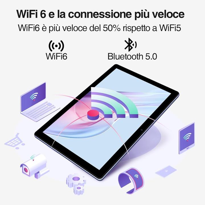 Actual product image Doogee U10 (WLAN only, 10.10", 128 GB, gris)