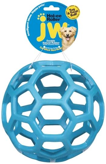 Image du produit JW Jouet pour chien Hol-ee Roller Jumbo, Ø 19 cm, Assorti (Jouet à mâcher pour chien)