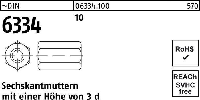 Immagine prodotto Reyher Dado esagonale DIN 6334 M 30 SW 46 10 (M30)