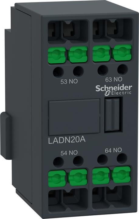 Actual product image Schneider Hilfsschalterblock 2S LADN20A SnapIN Anschlussklemmen