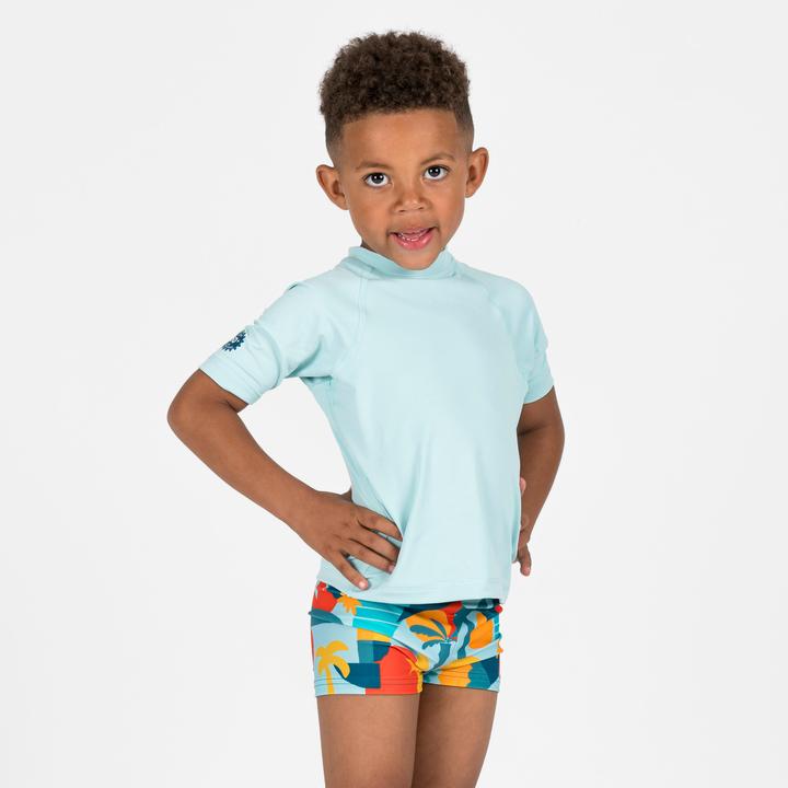 Actual product image Nabaiji Badehose Boxer Baby/Kleinkind - Titou Popy blau (86)