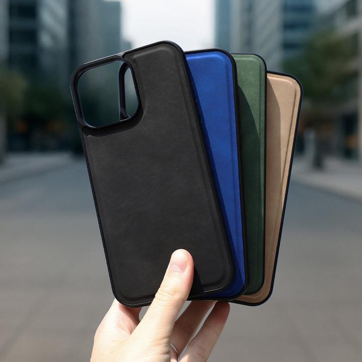 Actual product image Mobiparts Classic Backcover Samsung Galaxy A36 Graphite Black (MagSafe Compatible) (Samsung Galaxy A36)