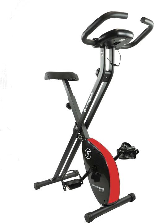 Actual product image Fjoerde Sports Foldable Exercise Bike, Red