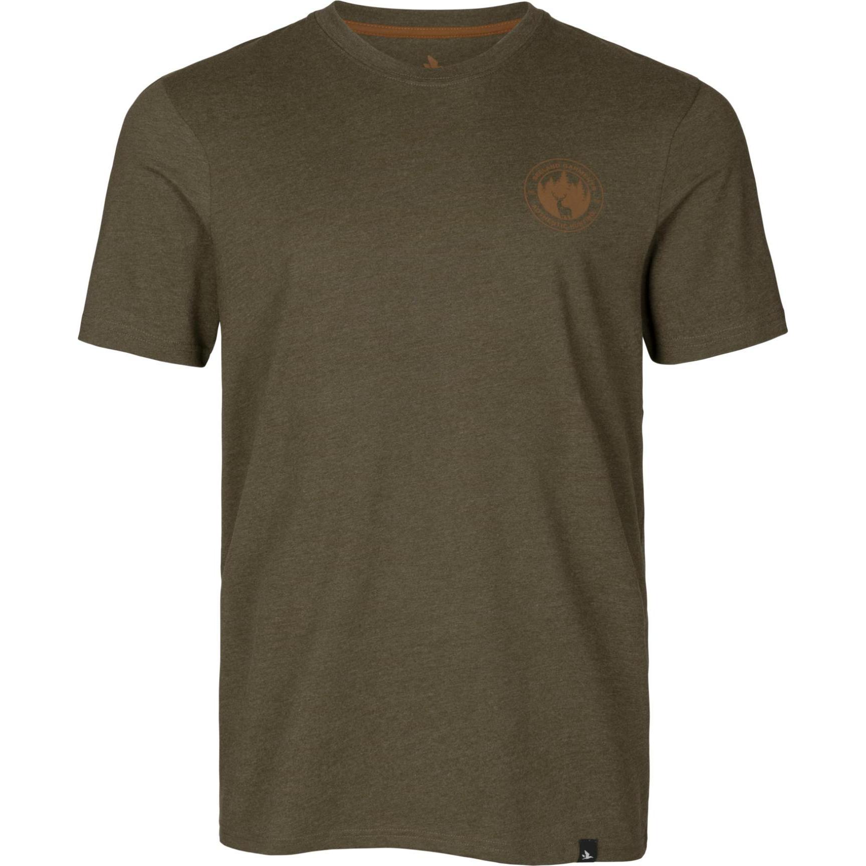 Seeland, Herren, Shirt, Saker T-Shirt, Braun, (3XL)