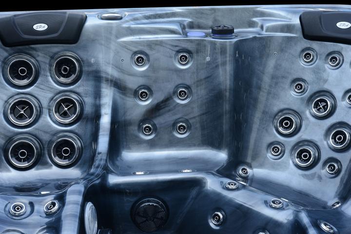 Produktbild Spa Solutions Whirlpool Platinum Black Silver 2023