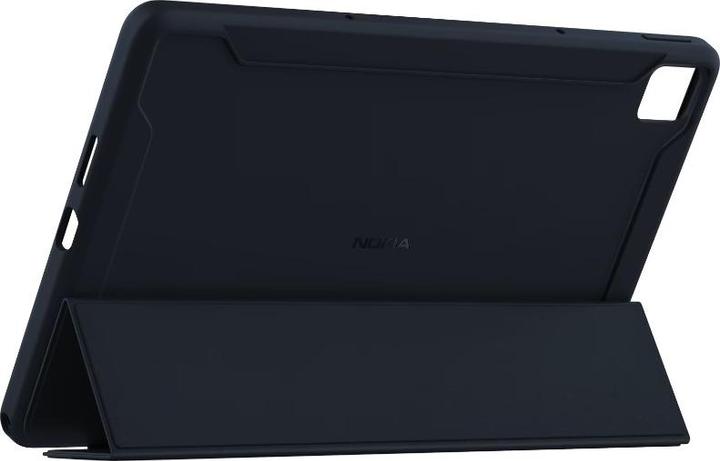 Actual product image Nokia T21 Recycled Flip Case Dark Blue