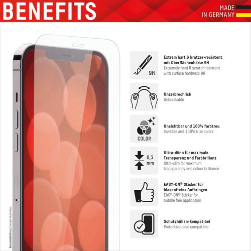 Produktbild Displex Smart Glass (1 Stk., Apple iPhone 13, Apple iPhone 13 Pro, Apple iPhone 14, Apple iPhone 16e)