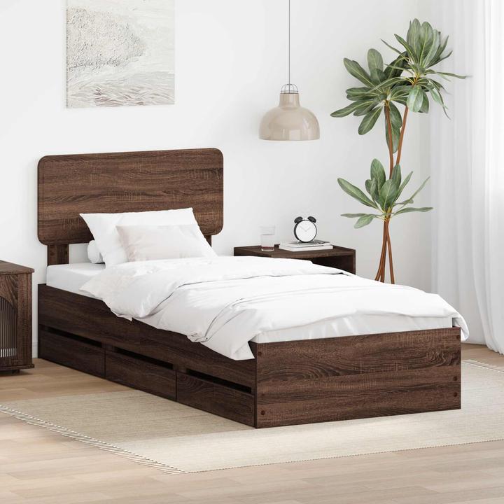 Produktbild vidaXL Modernes Bett (90 x 200 cm)