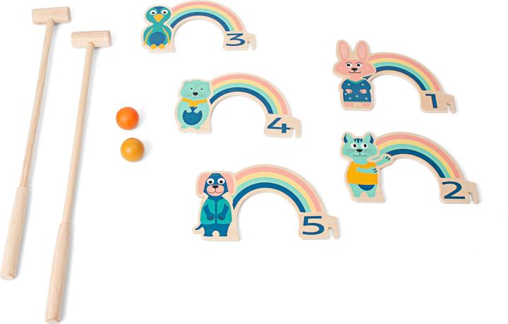 Actual product image BS Crocket rainbow (1 - 2 Players)