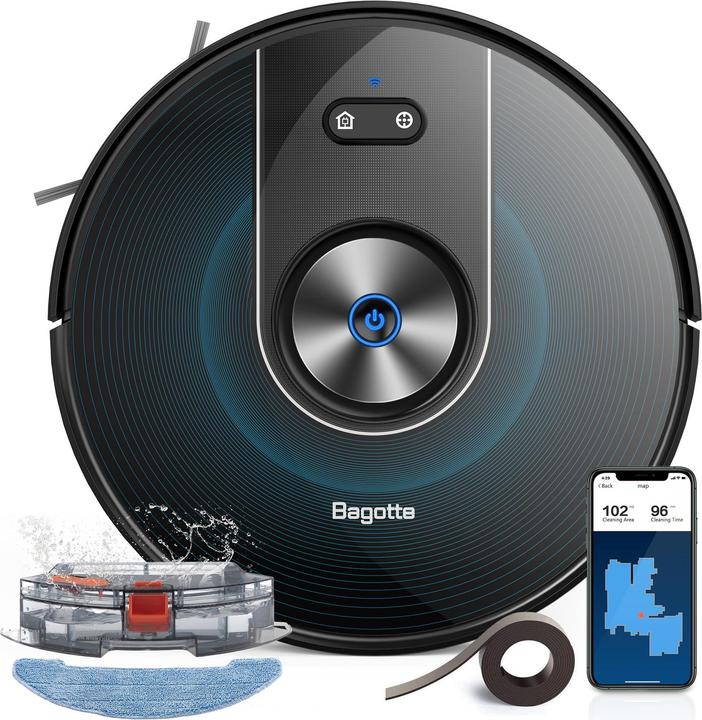 Actual product image Bagotte BG800MAX (3000 Pa, Wiping cloth)