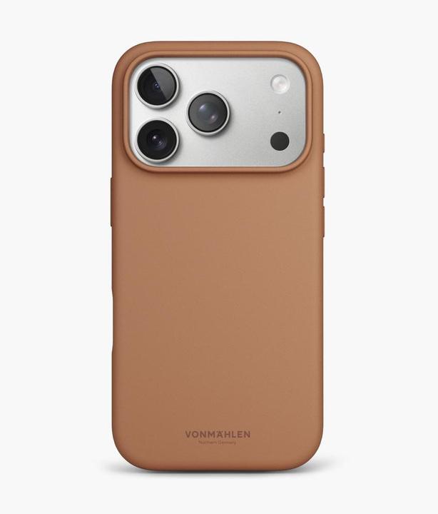 Actual product image Vonmählen Back Cover Soft Silicone iPhone 17 Pro Dark Cream (Apple iPhone 17 Pro)