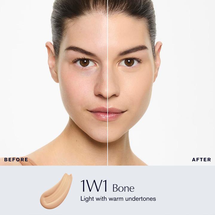 Actual product image Estée Lauder Double Wear Stay-in-place Makeup SPF10 1W1 Bone (1W1 Bone)