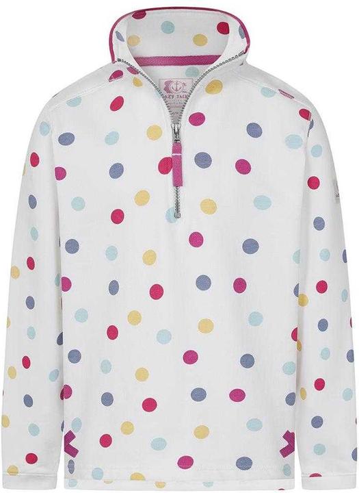 Produktbild Lazy Jacks Sweatshirt Mädchen mit kurzem Reissverschluss (116)