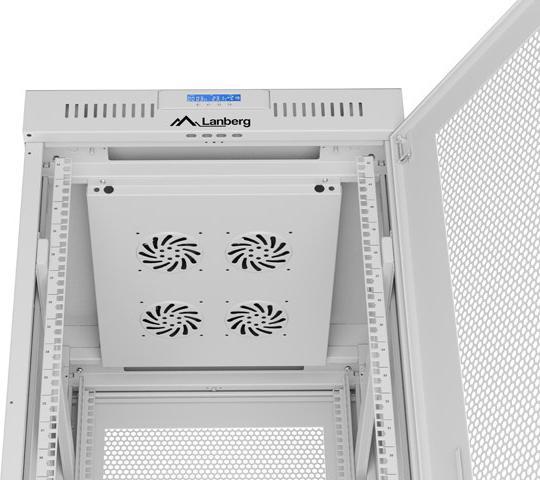 Produktbild Lanberg rack cabinet 42U 600x800 mesh (42 HE, 19 Zoll Rack)