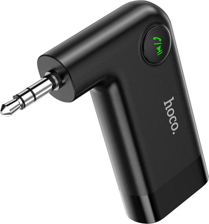 Produktbild Hoco - Audio Adapter Bluetooth Dawn (E53) - Aux Jack 3.5mm - Black (Empfänger)