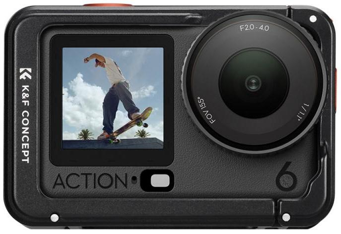 K&F Concept Ramka Obudowa Frame Mount Camera Cage Klatka Do Dji Osmo Action 6 / Metal / Kf12.0026