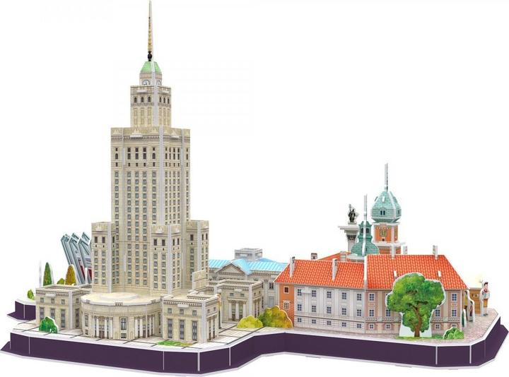 Productafbeelding Cubicfun CUBIC FUN CITY LINE 306-20271 3D PUZZEL - WARSAW (126 onderdelen)